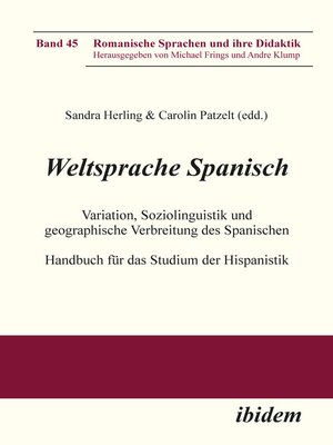 cover image of Weltsprache Spanisch